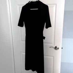 H&M Black short sleeve dress